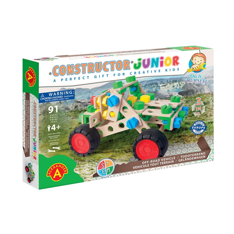 Constructor junior 3x1 - véhicule tout-