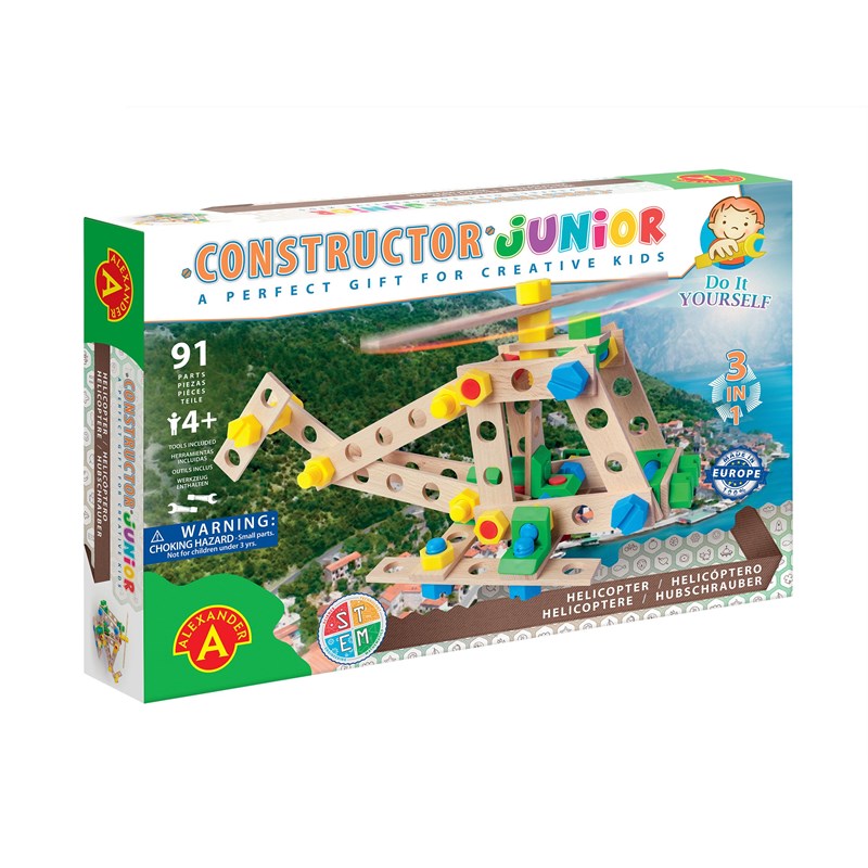 Constructor junior 3x1 - hélicoptère