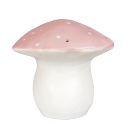 Lampe grand champignon rose