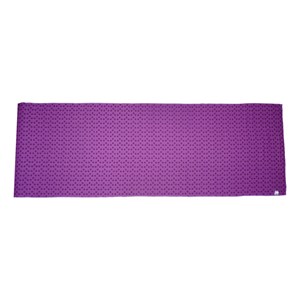 Serviette tapis yoga antidérapante viole