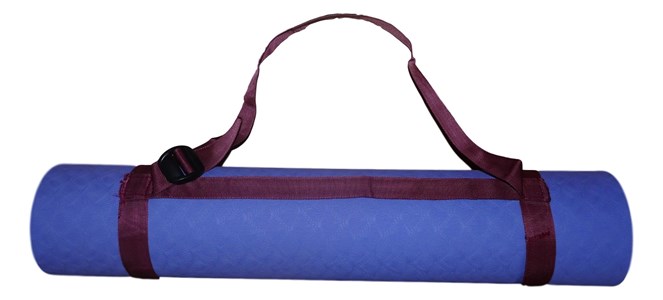 Tapis de yoga et sa sangle de transport