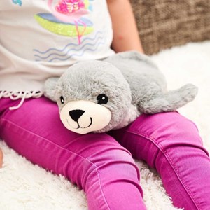 Peluche bouillotte otarie