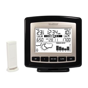 Station météo phases de lune noire