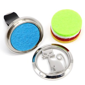 Diffuseur voiture clip'arôme chat