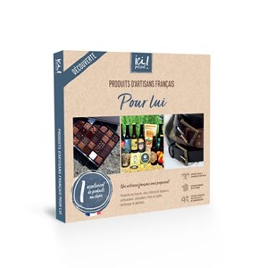 Coffret cadeau homme, 1 box au choix