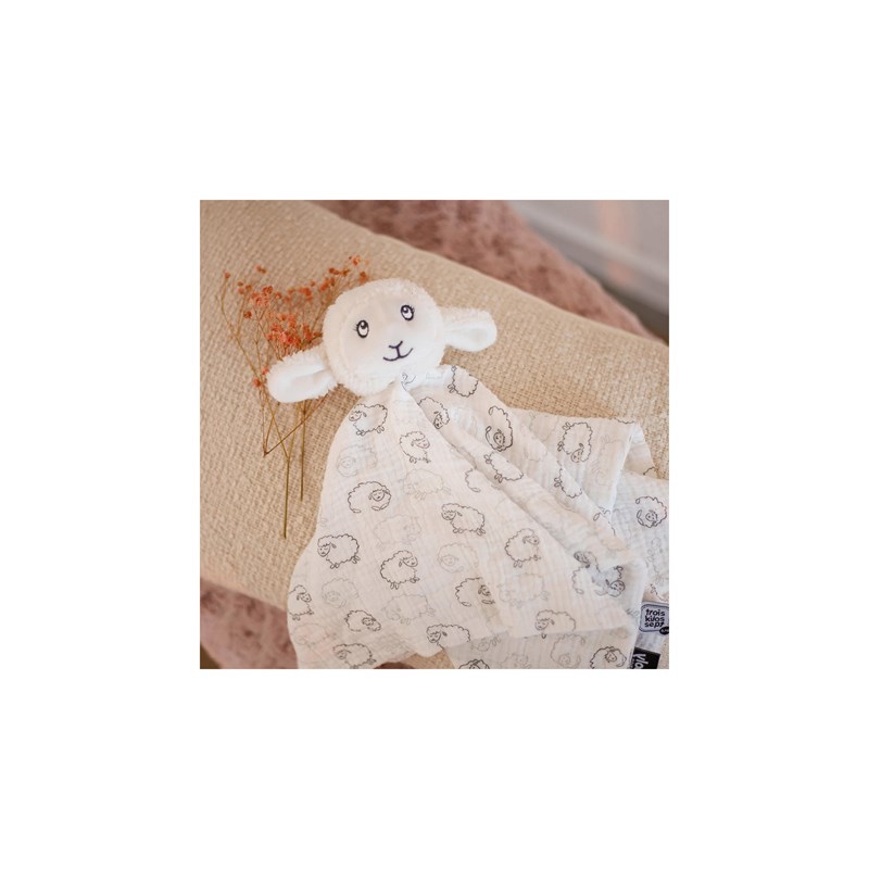 Doudou naissance ecru