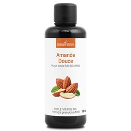 Huile d'amande douce bio - 100ml - fraîcheur garantie oxycert® - vierge & de 1??