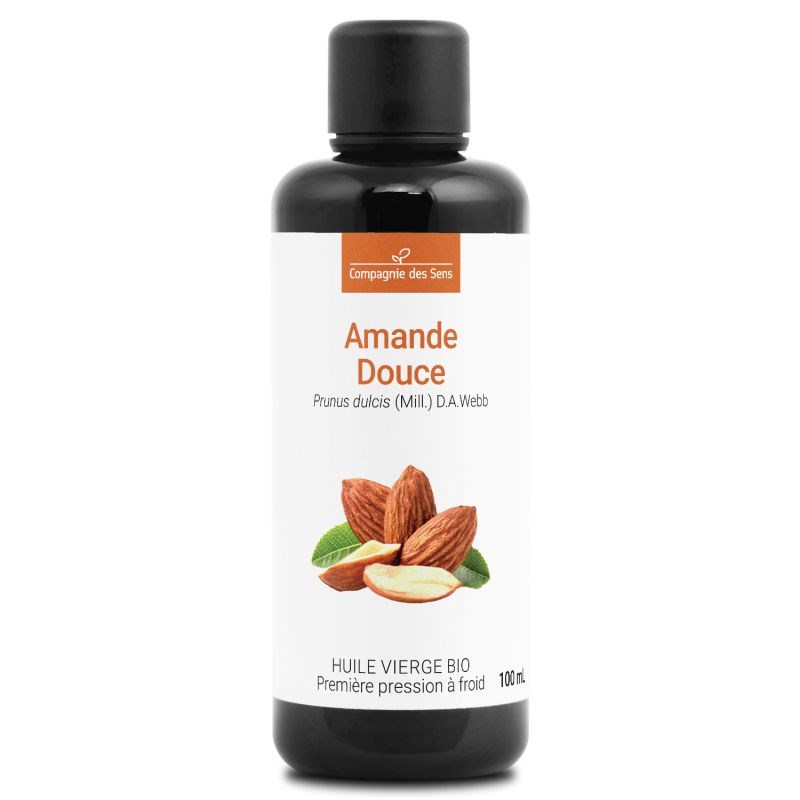 Huile d'amande douce bio - 100ml - fraîcheur garantie oxycert® - vierge & de 1??