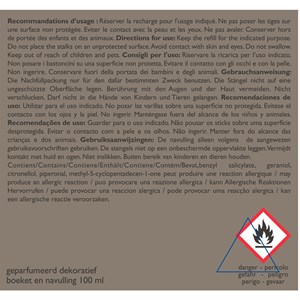 Bouquet parfumé déco rêve blanc