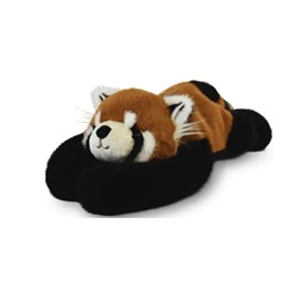 Podcolle - le panda roux allongé