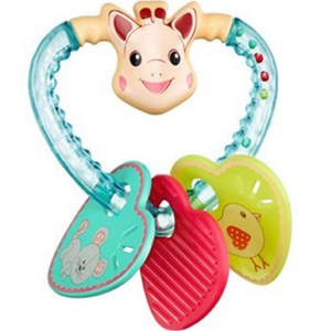 Coffret cadeau hochet coeur sophie la girafe sophiesticated