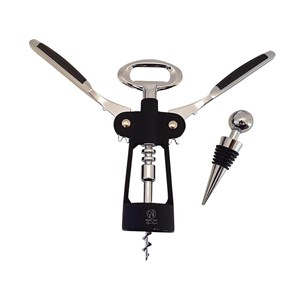 Coffret tire-bouchon à ailettes bouchon