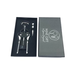 Coffret tire-bouchon à ailettes bouchon