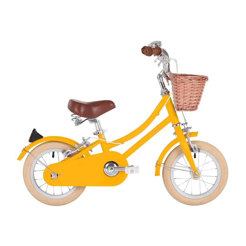 Bobbin - Vélo enfant gingersnap 12 pouces jaune