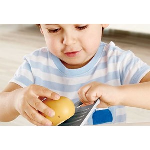 Aliments à découper et ustensiles