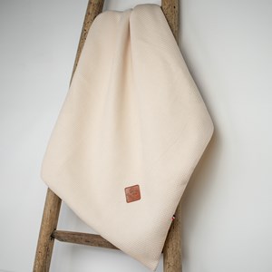 Couverture été coton nid d'abeille