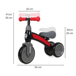 Porteur qplay sweetie rouge