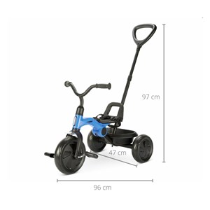 Tricycle qplay ant plus bleu ciel