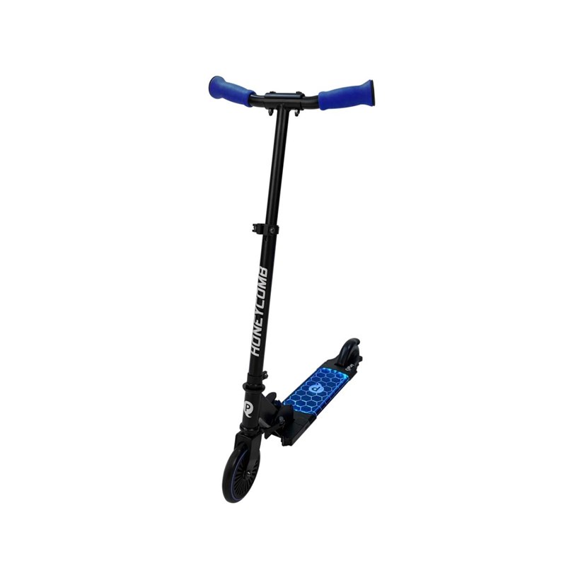 Trottinette qplay honeycomb bleu