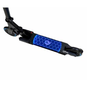 Trottinette qplay honeycomb bleu