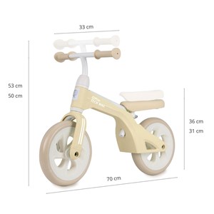 Draisienne qplay tech crème