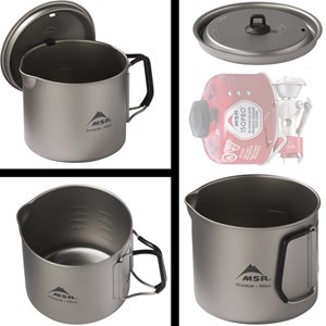 Popote bouilloire msr titan kettle 900