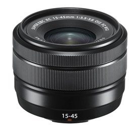 Fujifilm objectif fujinon xc 15-45mm f3.5-5.6 ois pancake power zoom noir