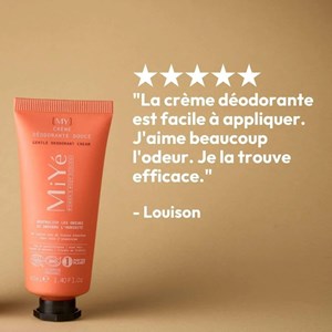 Crème déodorante douce