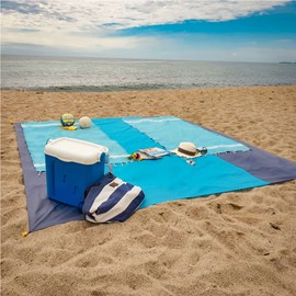 Tapis de plage anti-sable imperméable