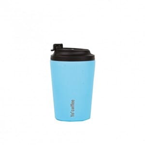 Mug isotherme yo' coffee 350 ml - bleu