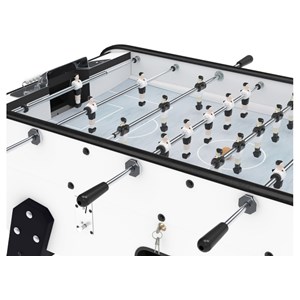 Baby foot bistrot blanc avec monnayeur