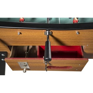 Baby foot de bar en bois foncé catenacci