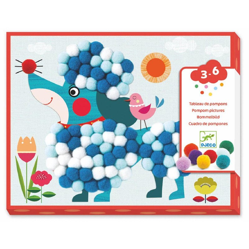 Les petits collages - chiens à caresser