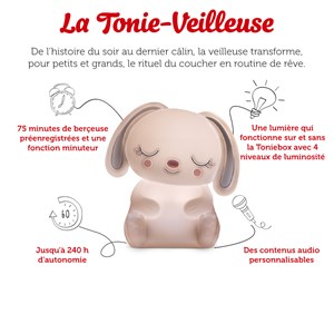 Tonies - tonie-veilleuse - doudou lapinou