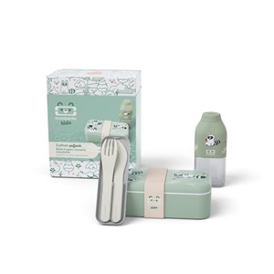 Coffret cadeau enfants lunch box raccoon