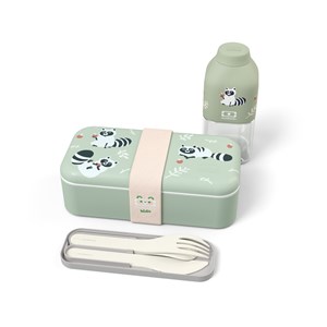 Coffret cadeau enfants lunch box raccoon