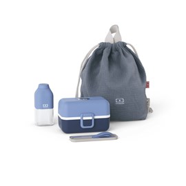 Set repas enfant complet bleu