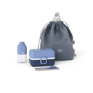 Set repas enfant complet bleu