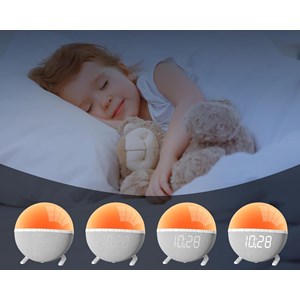 Simulateur d'aube réveil luminothérapie