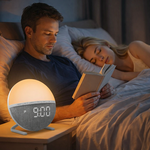 Simulateur d'aube réveil luminothérapie