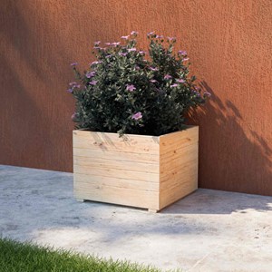 Bac à fleurs en bois mélèze freya