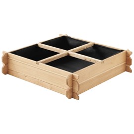 Carré potager en bois mélèze freya