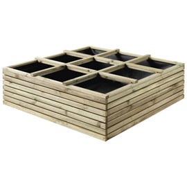 Carré potager en bois 380l horizon