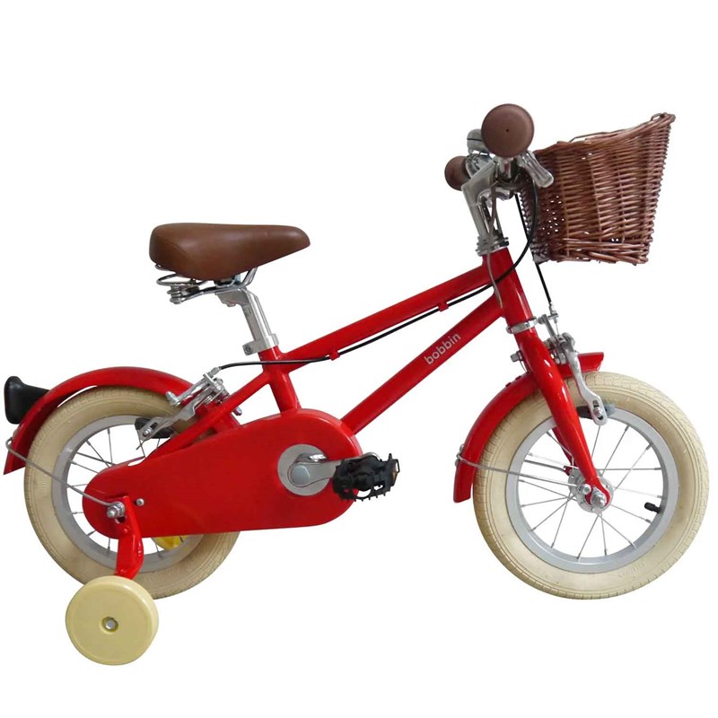 Bobbin - Vélo rouge 12 pouces bobbin moonbug