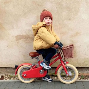 Vélo rouge 12 pouces bobbin moonbug