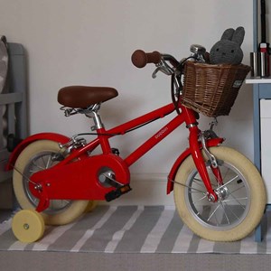 Vélo rouge 12 pouces bobbin moonbug