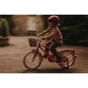 Vélo enfant 4-6 ans moonbug 16 pouces Rouge