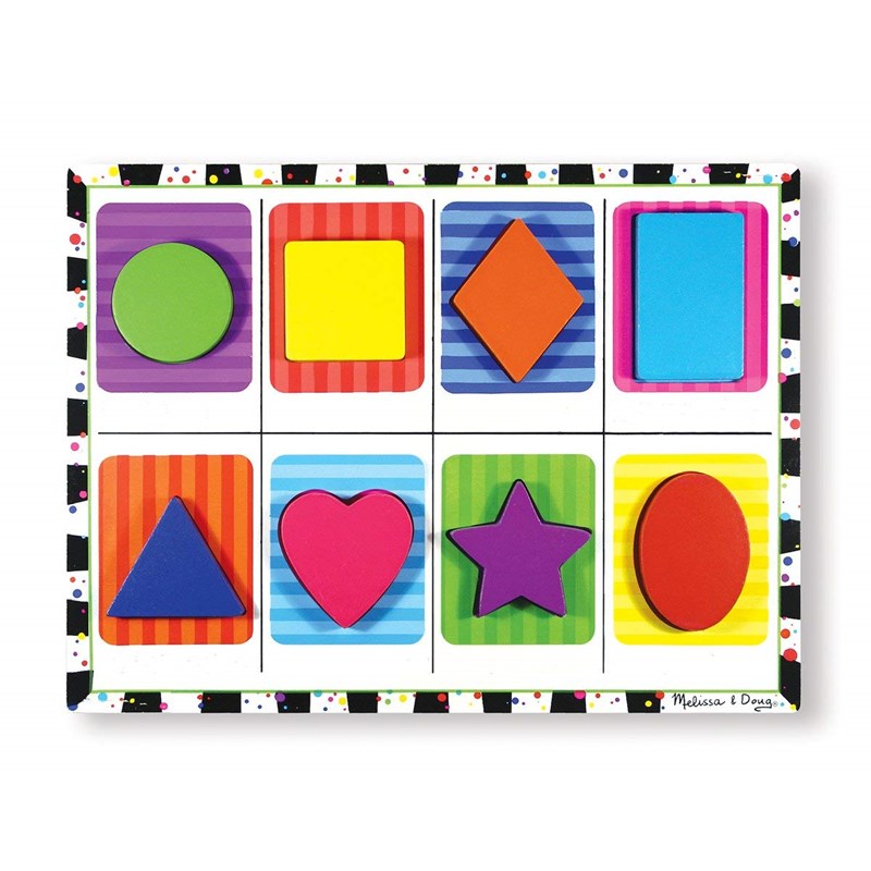 Puzzle couleurs et formes