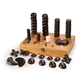 Kit 76 pierres de massage super deluxe
