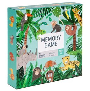 Jeu de memory jungle - petit monkey